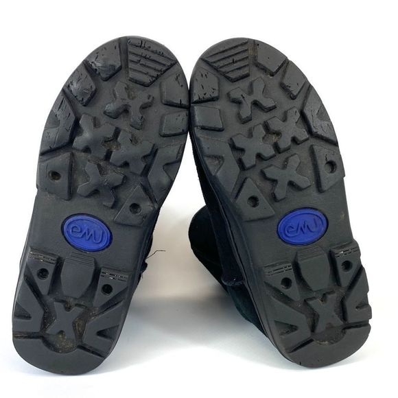 EMU Australia black suede & sheepskin wool boot 7 - Picture 7 of 15